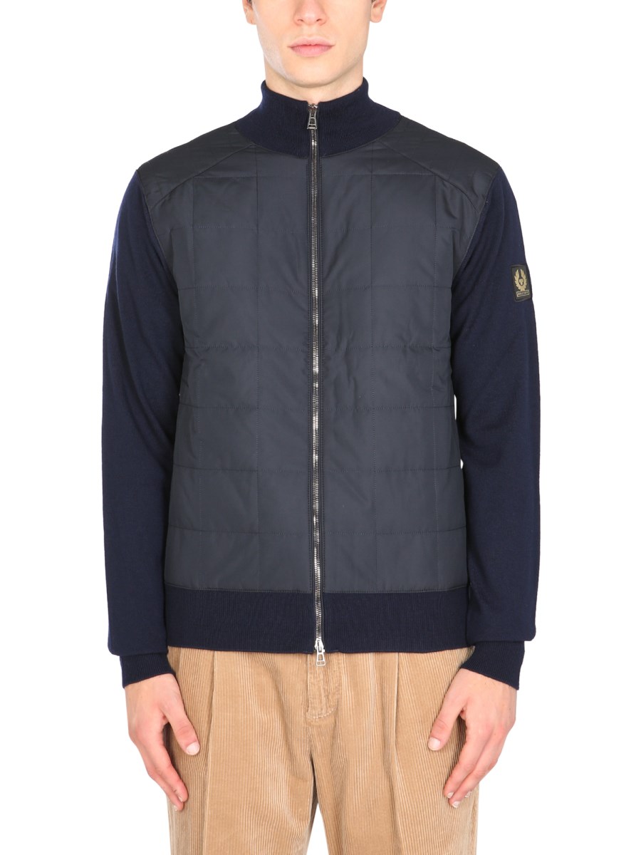 Belstaff kelby zip outlet cardigan