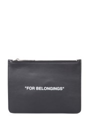 OFF-WHITE - POUCH QUOTE 