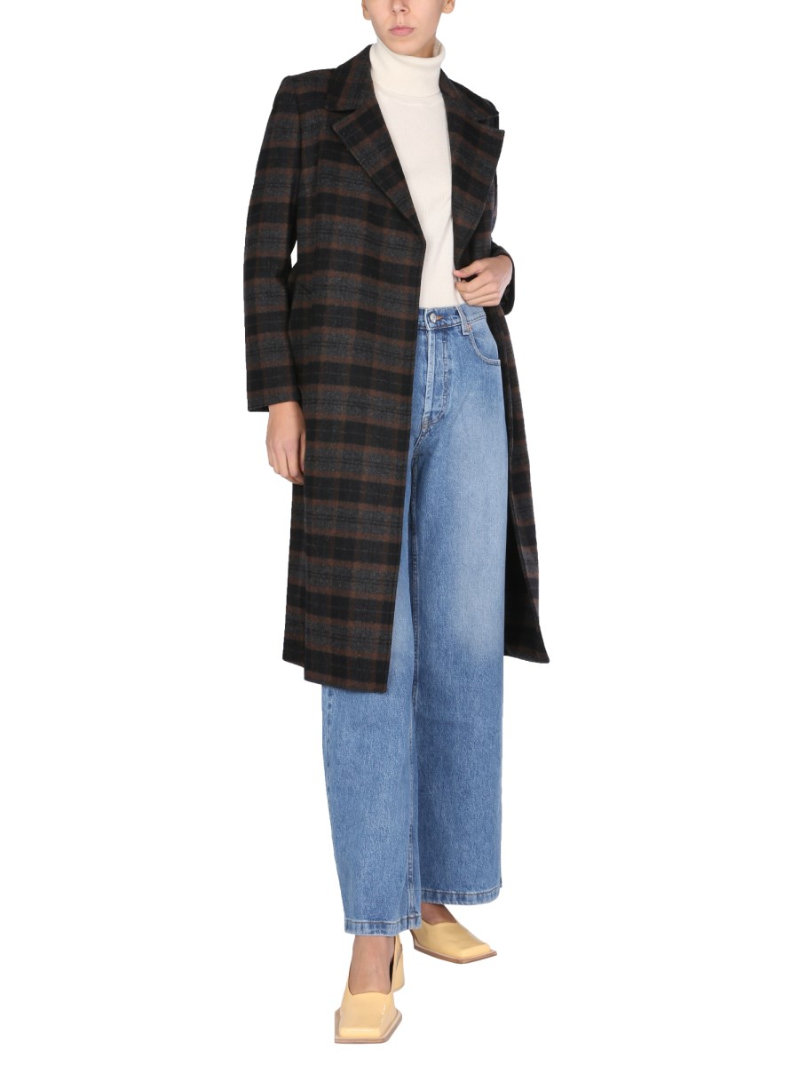 CAPPOTTO CON MOTIVO TARTAN 