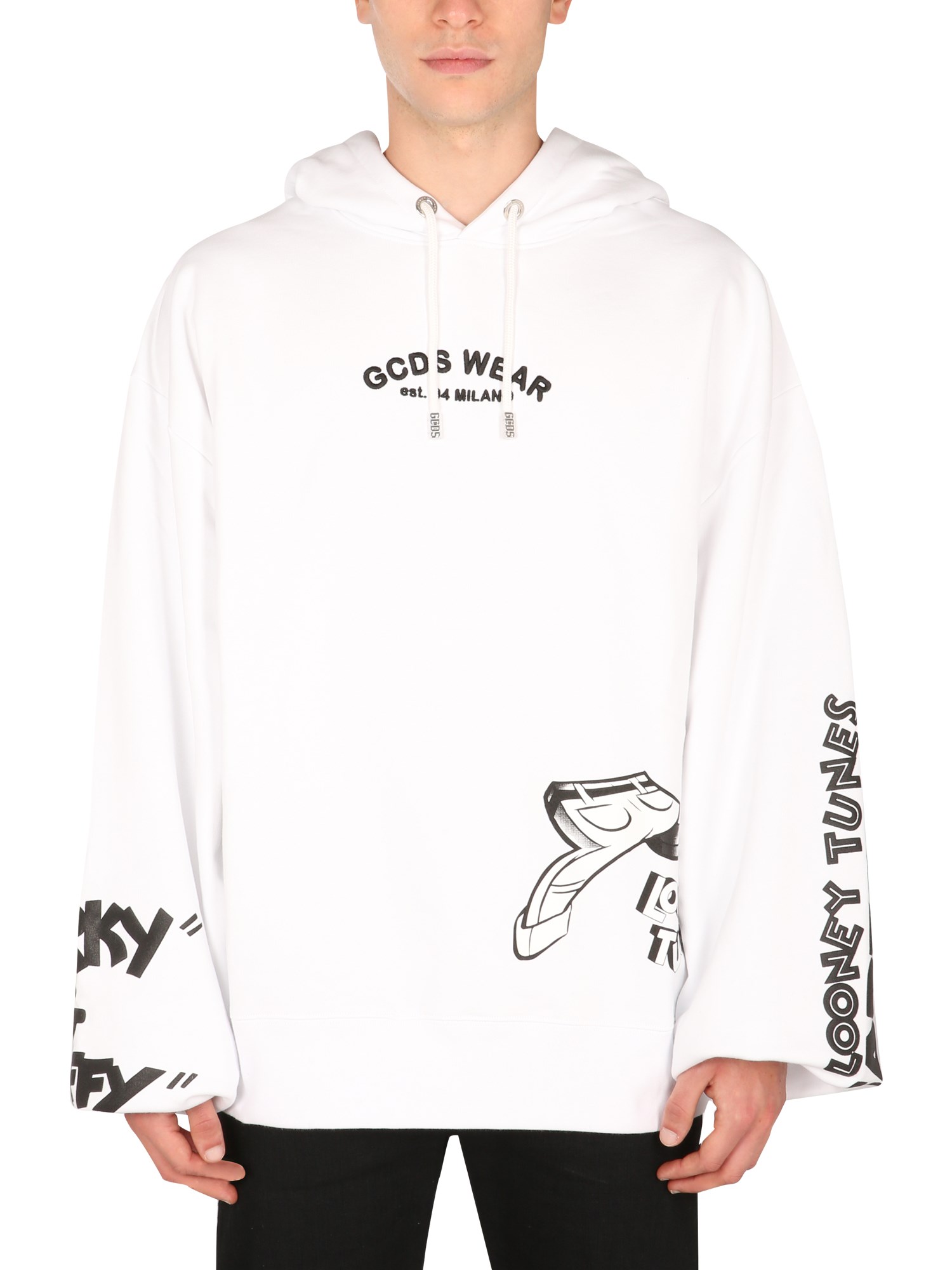 gcds sweatshirt with looney tunes print