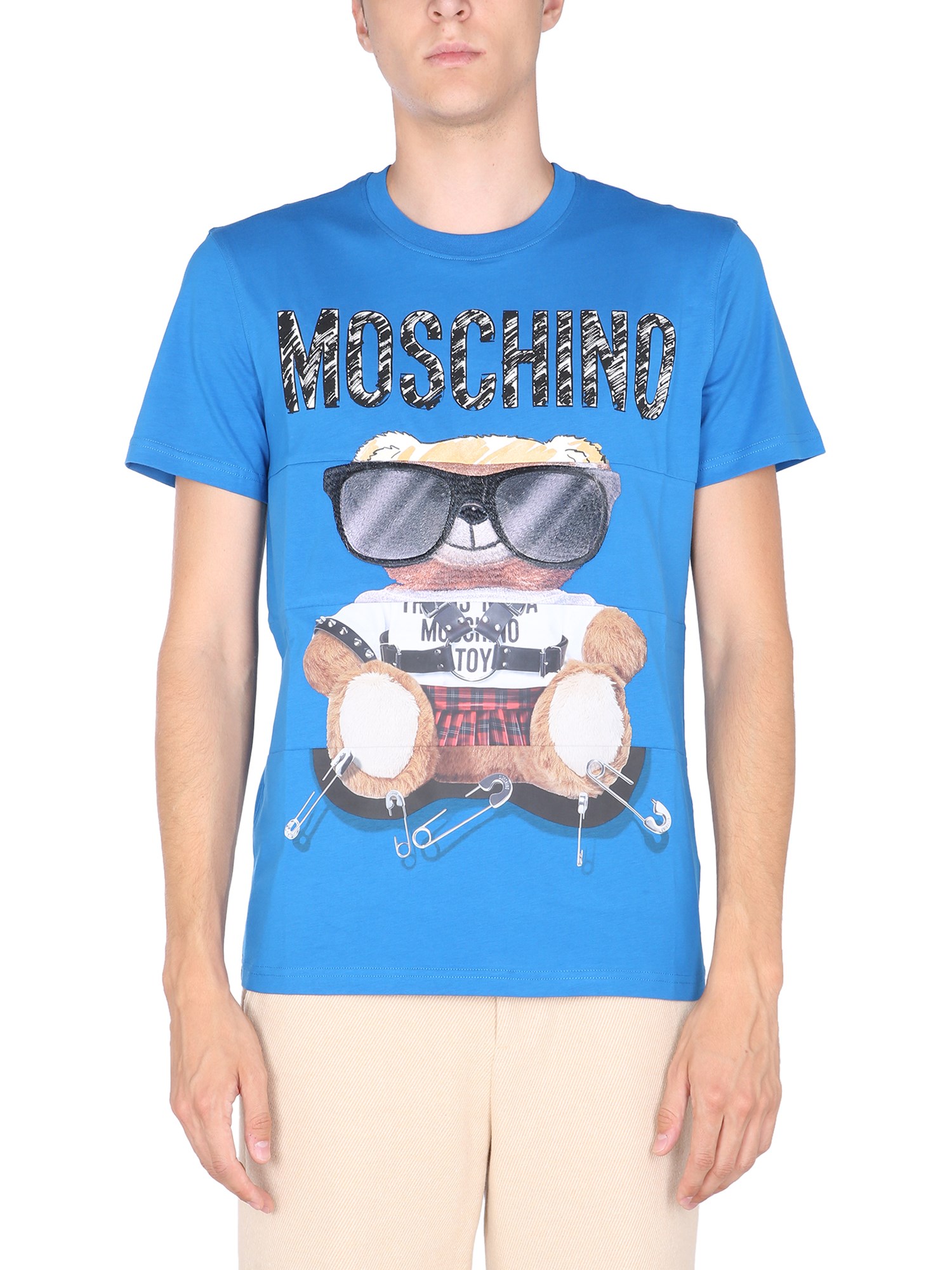 moschino crew neck t-shirt