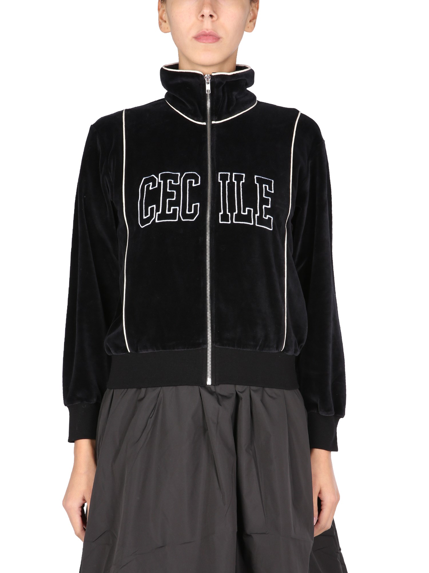 être cécile "varsity" sweatshirt