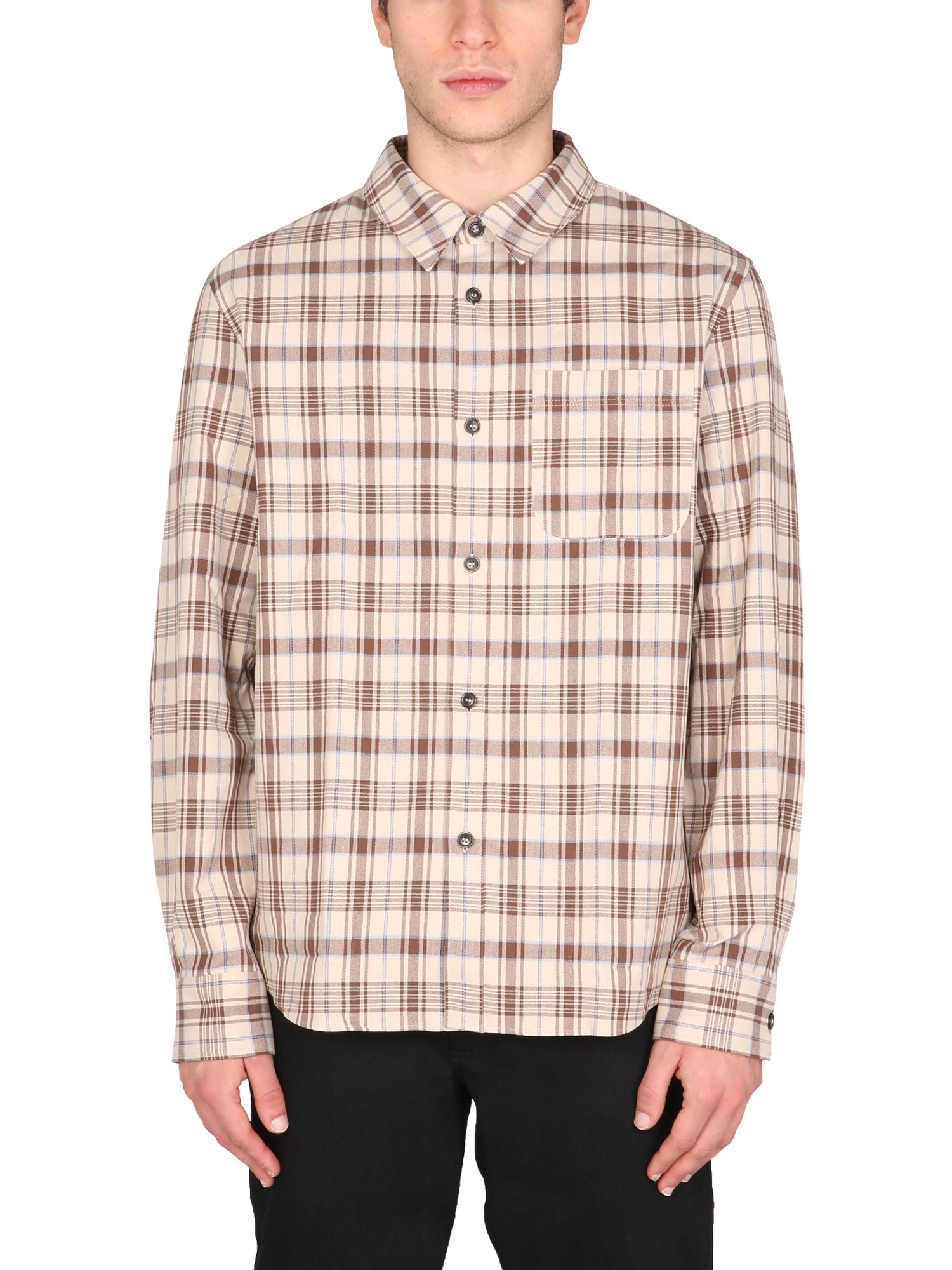 a.p.c. cotton shirt