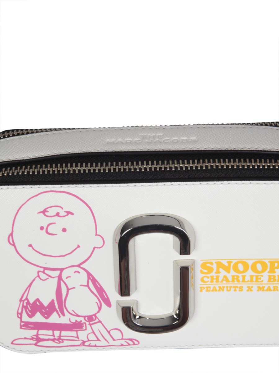 MARC JACOBS - PEANUTS X MARC JACOBS LEATHER SHOULDER BAG MARC JACOBS - PEANUTS X MARC JACOBS LEATHER SHOULDER BAG