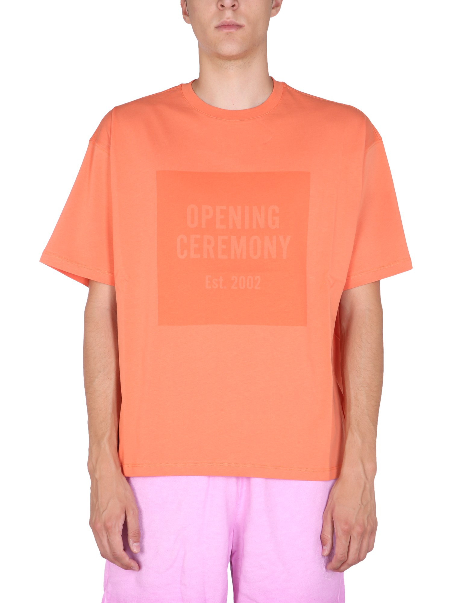 opening ceremony t-shirt with logo box