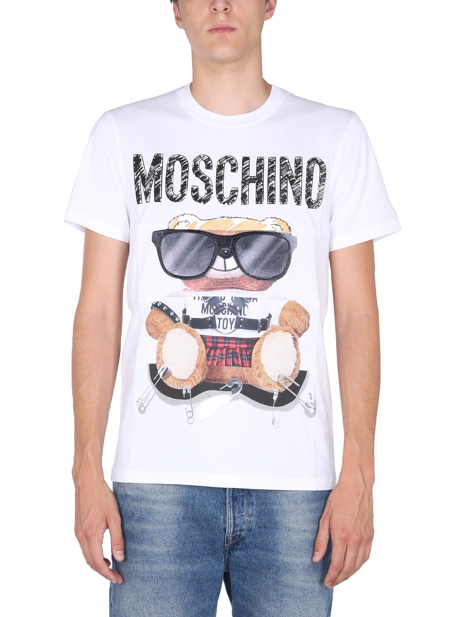 moschino crew neck t-shirt