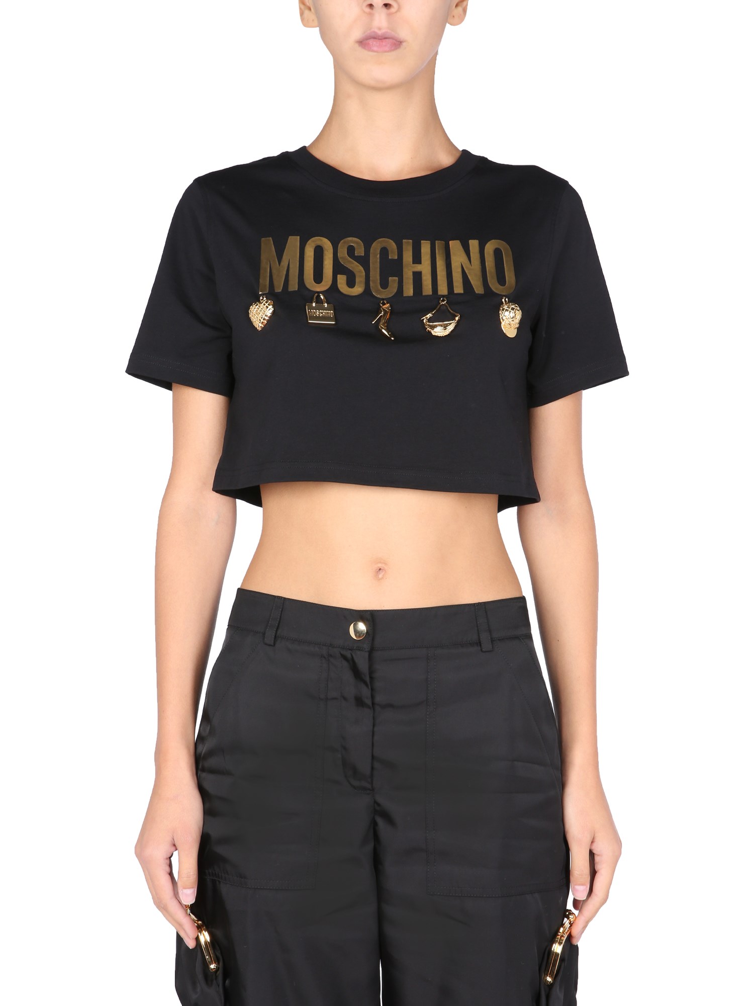 moschino t-shirt with charms