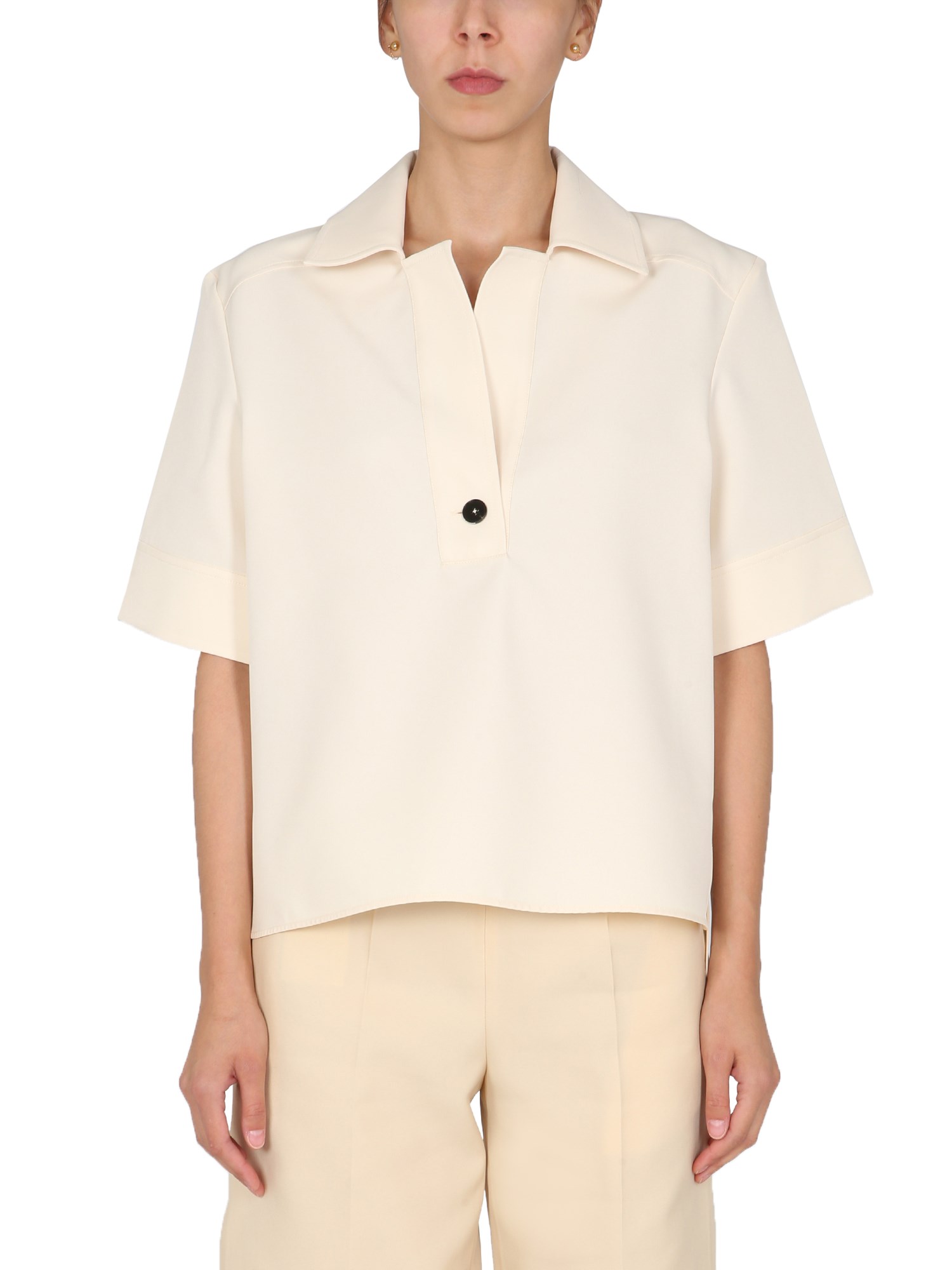 jil sander boxy fit shirt