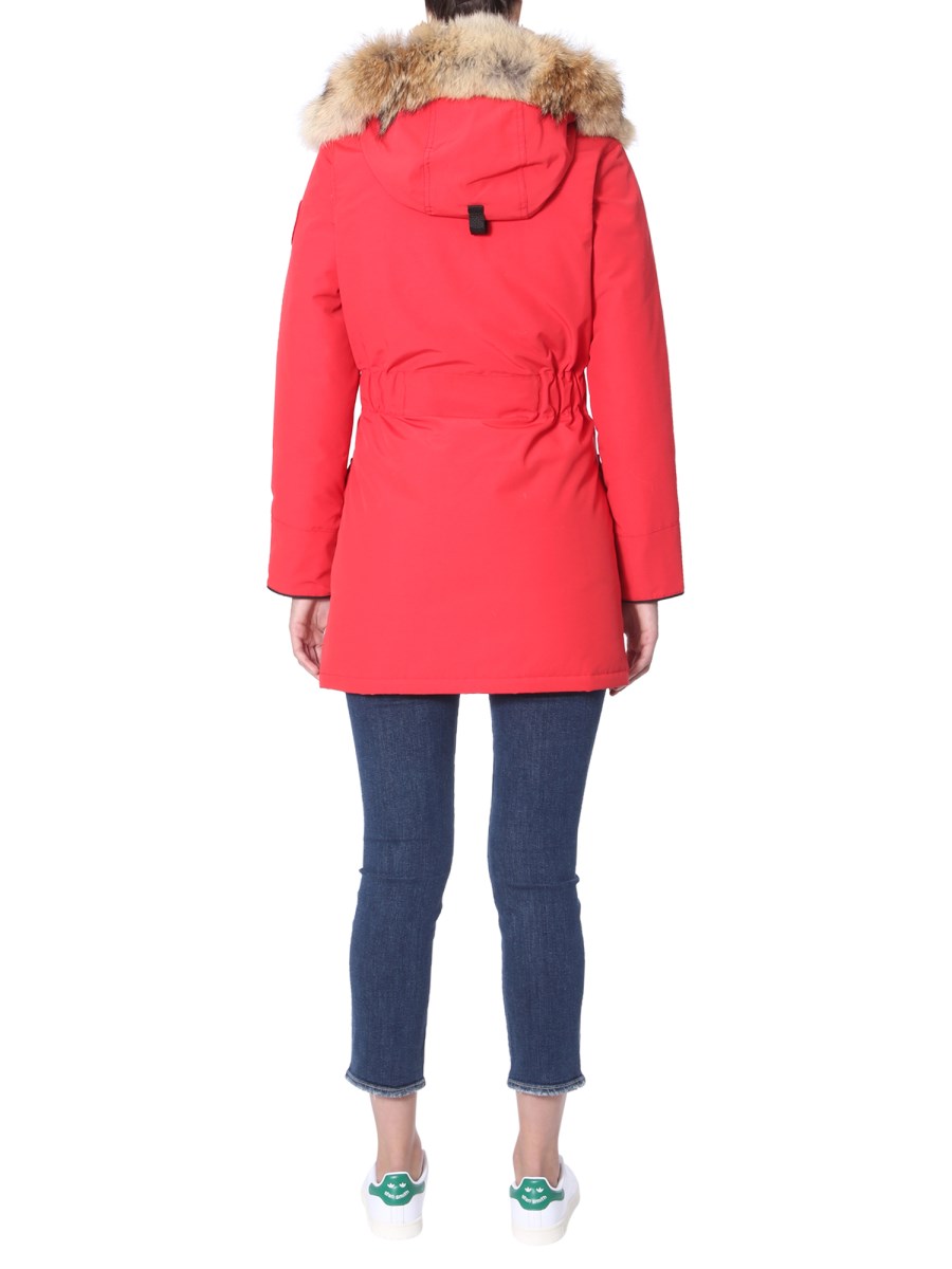 Canada goose trillium parka red clearance women's