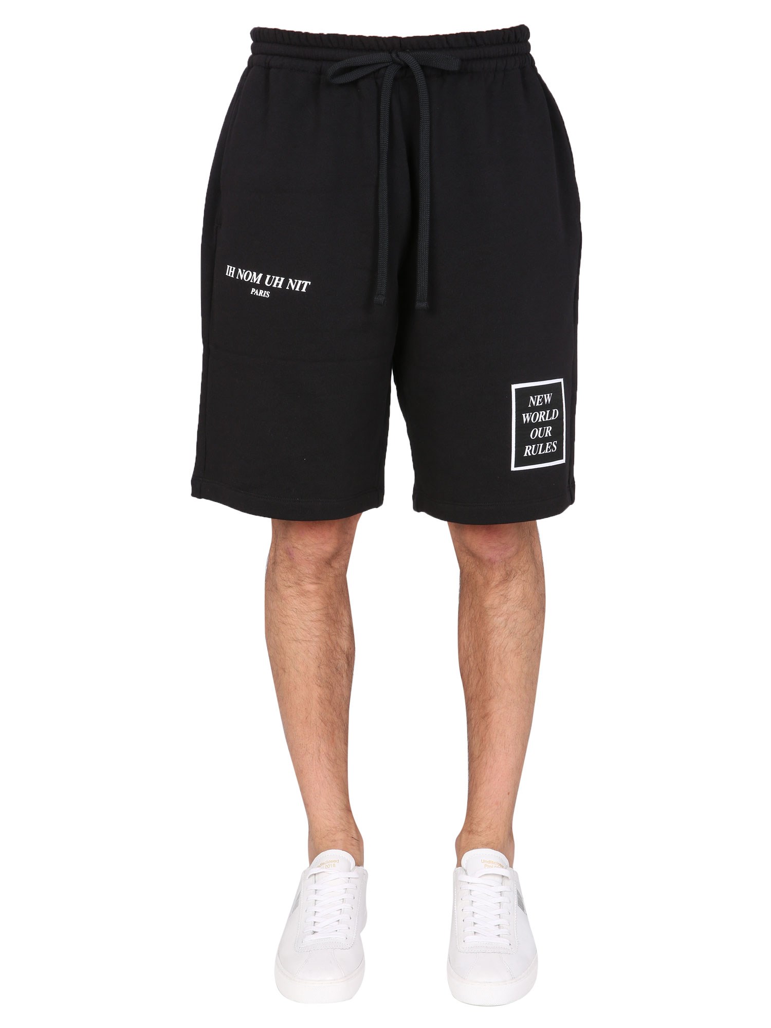 ih nom uh nit bermuda with logo