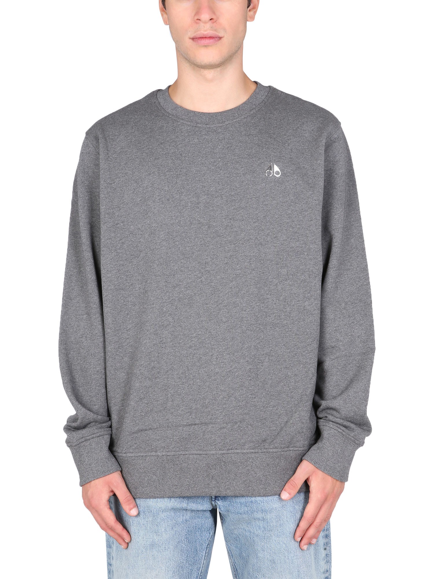 moose knuckles "leland" sweatshirt