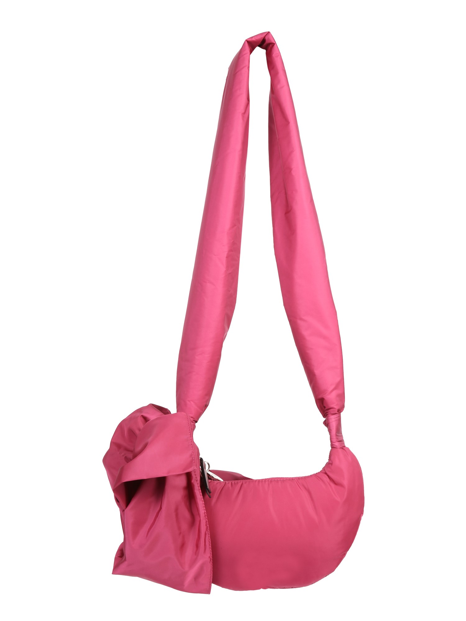 red (v) medium hobo bag