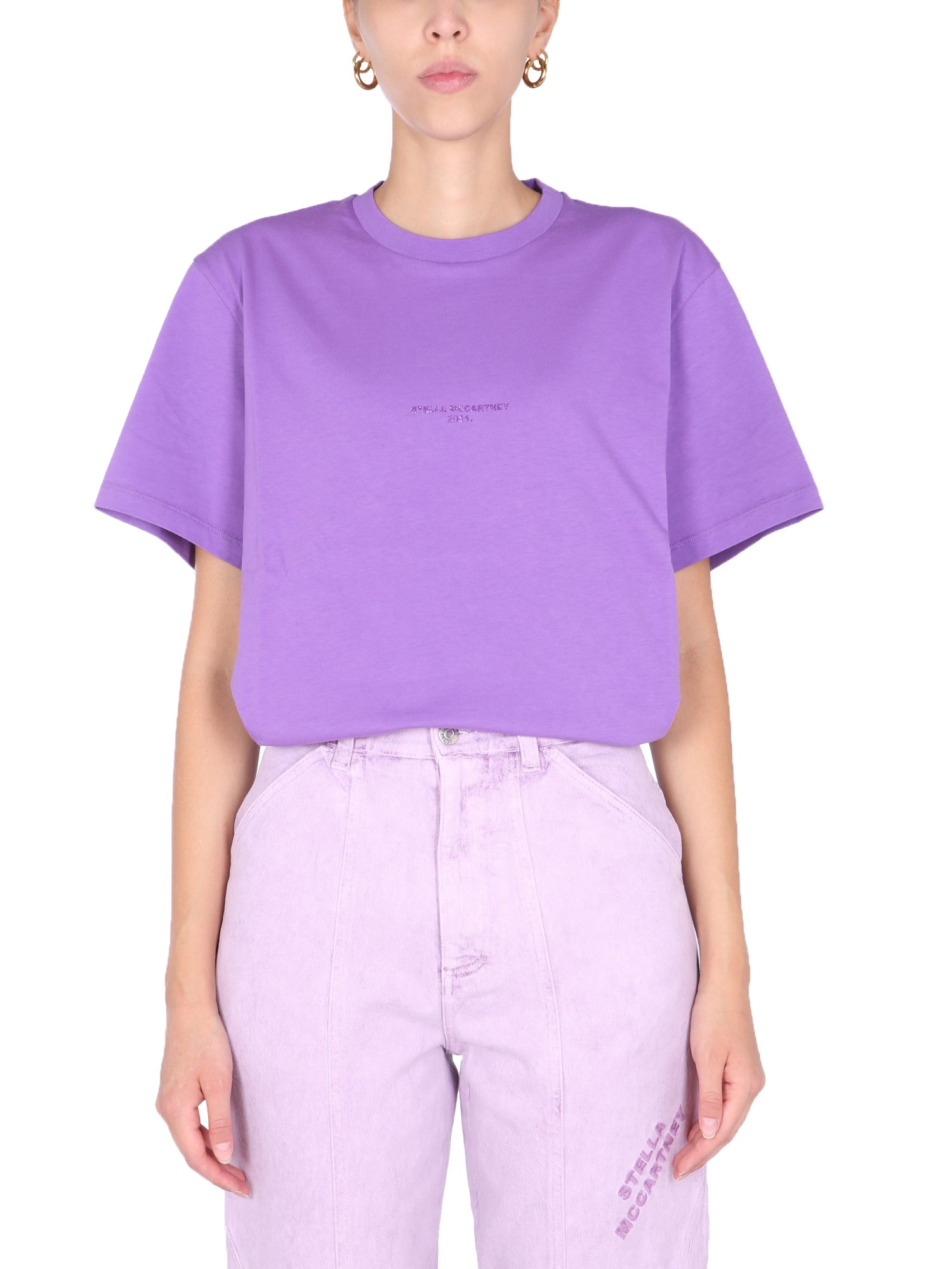 stella mccartney crew neck t-shirt