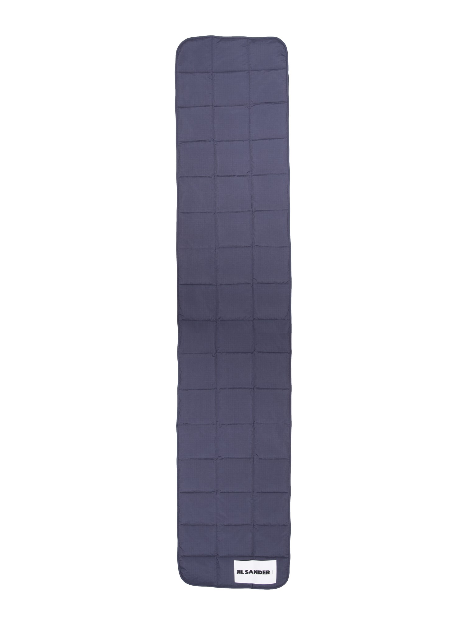 jil sander quilted scarf