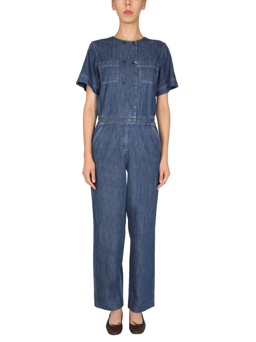 Apc denim jumpsuit on sale