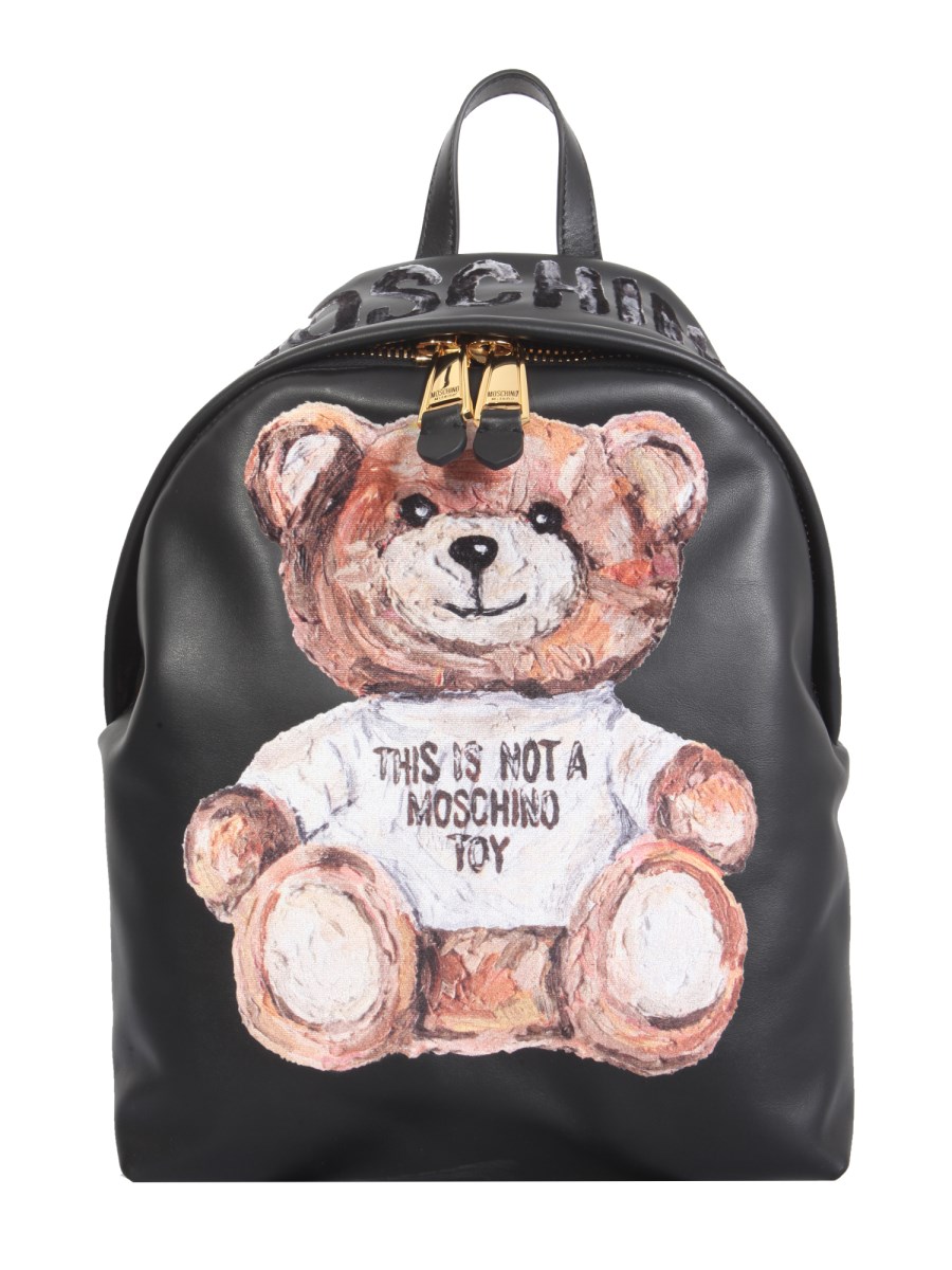 Moschino Redwall 1990s Teddy Bear Backpack – Vintage by Misty