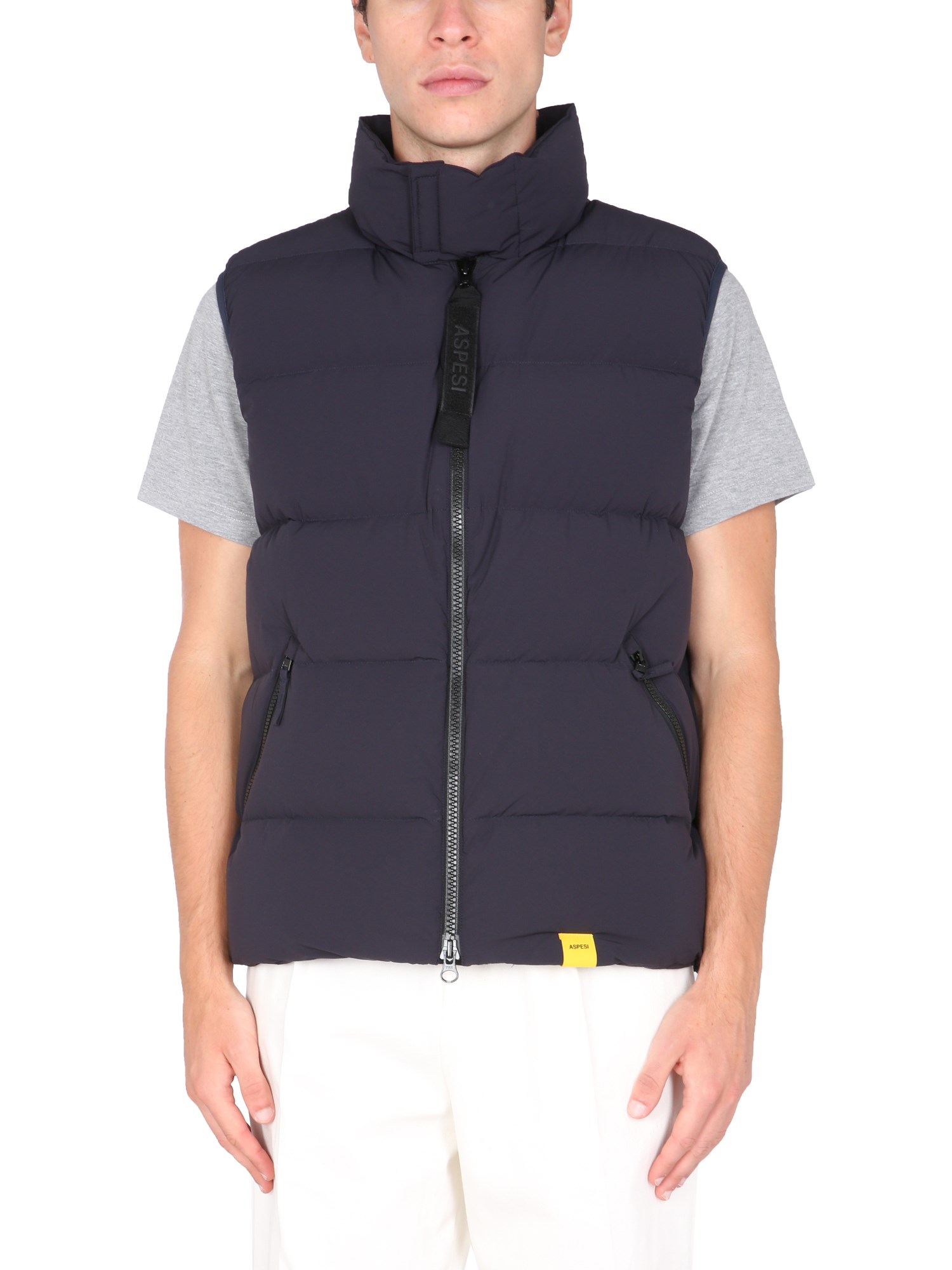 aspesi "re-gilet" down vest