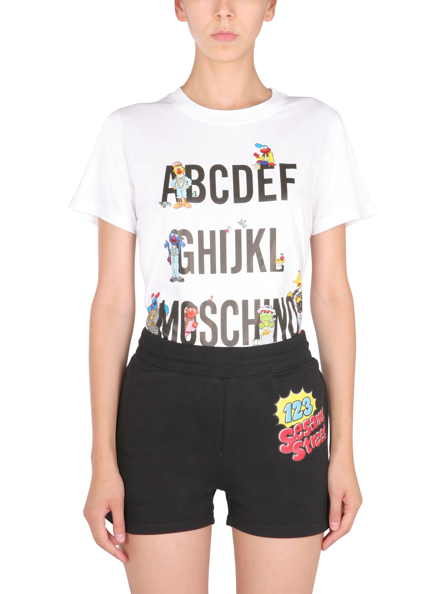 moschino crew neck t-shirt