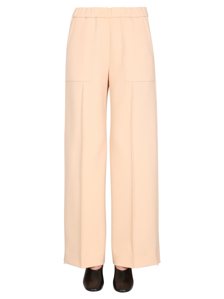 JIL SANDER PANTALONE IN LANA VERGINE