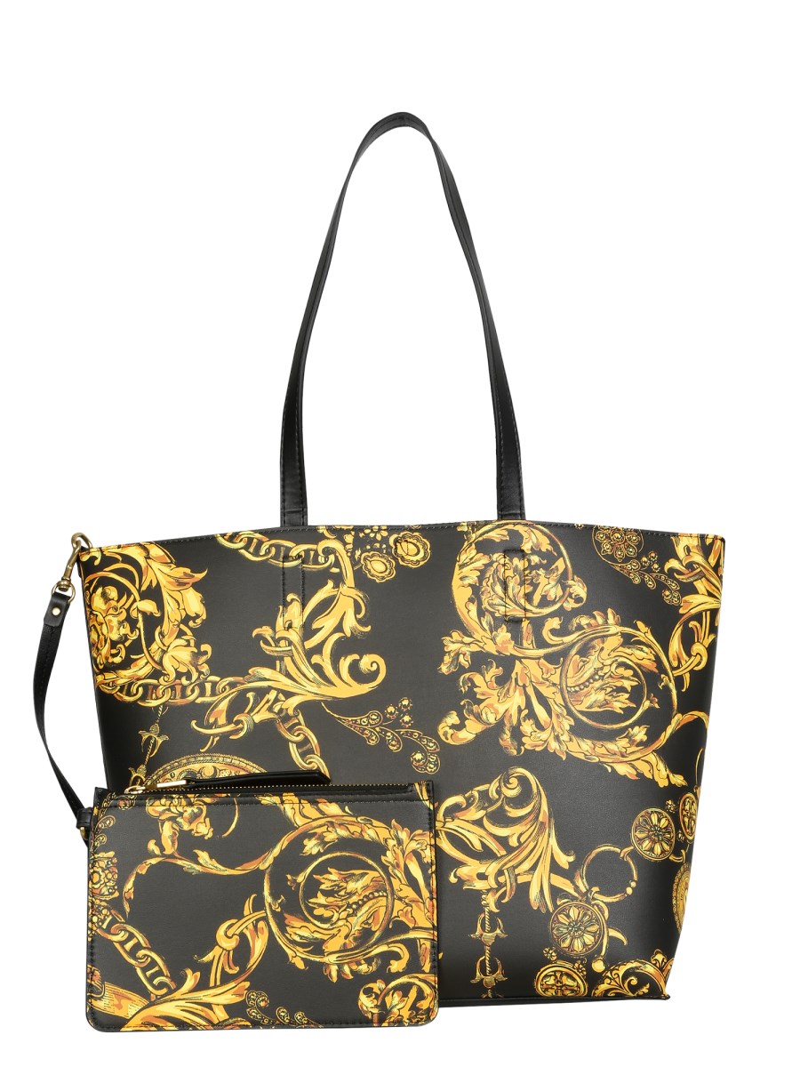 Versace Jeans Couture women handbags black - gold : : Clothing,  Shoes & Accessories