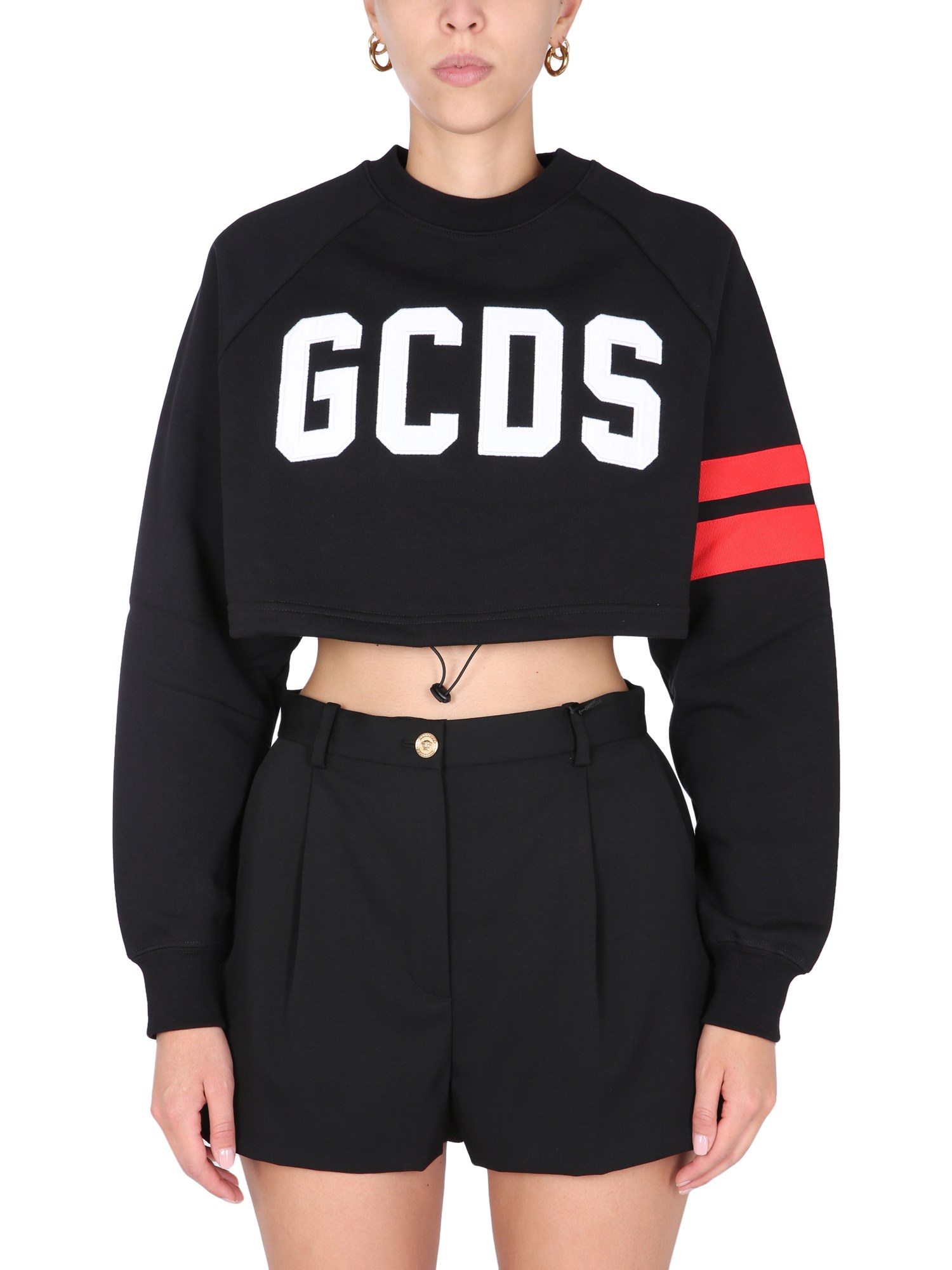 gcds cropped sweatshirt