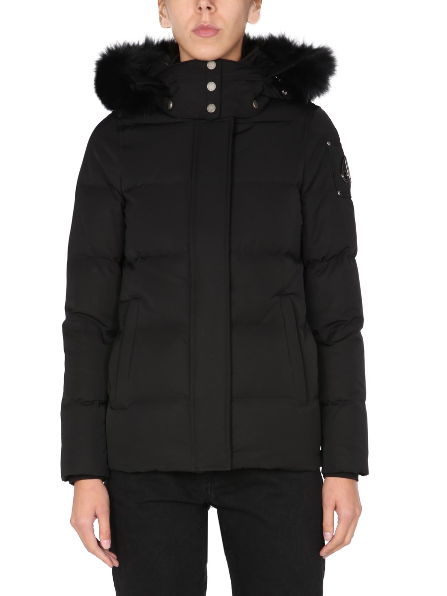 MOOSE KNUCKLES ASTORIA DOWN JACKET WITH FUR EDGED HOOD Eleonora Bonucci