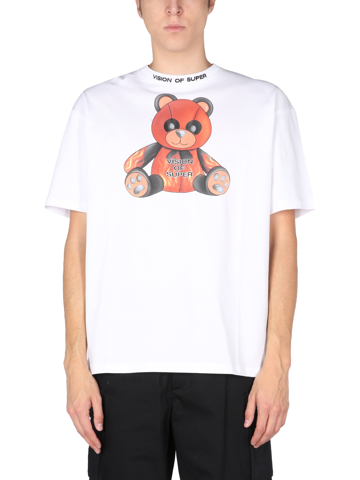 vision of super "burning pandy" t-shirt