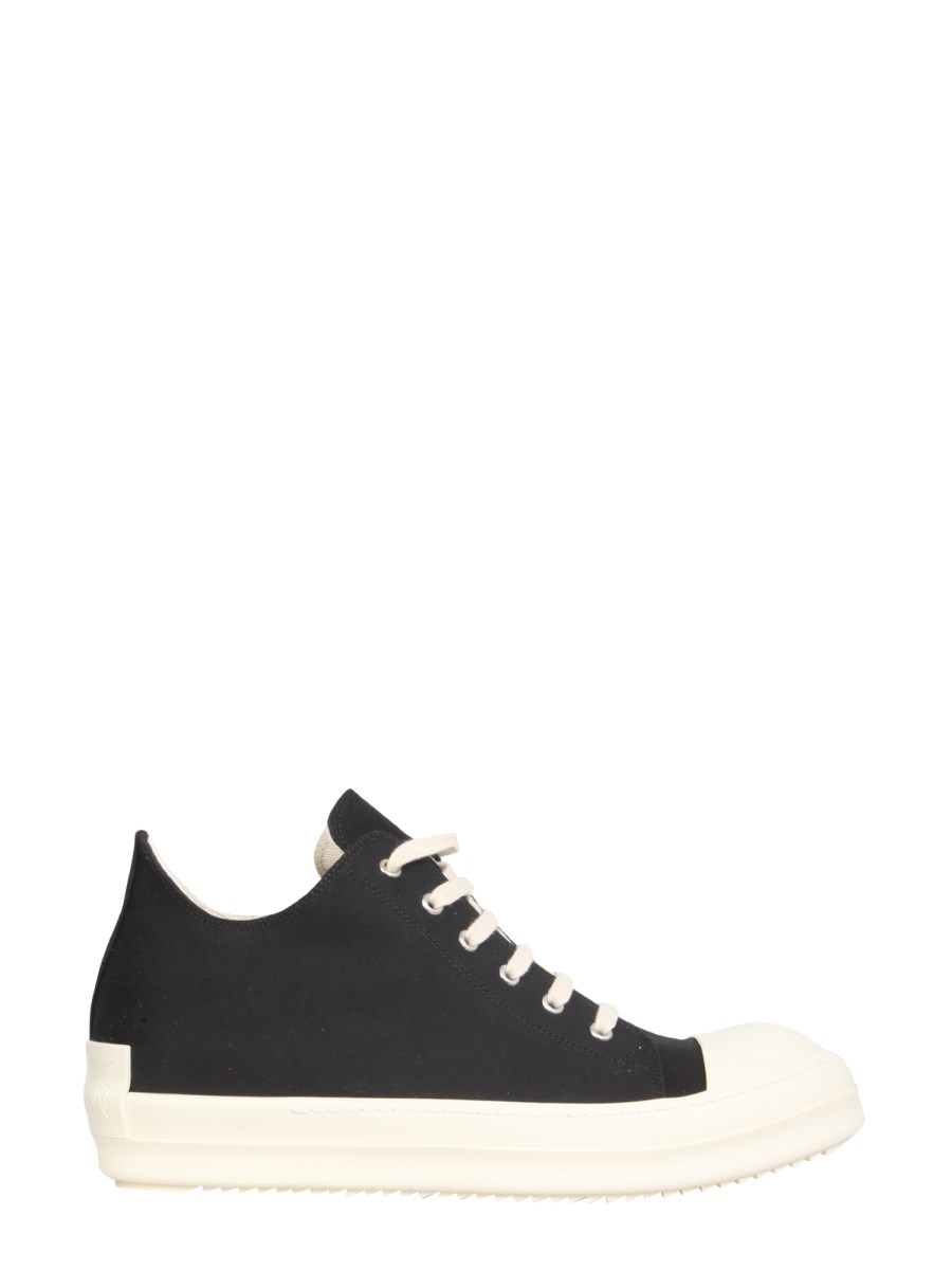 Rick owens hot sale canvas sneakers