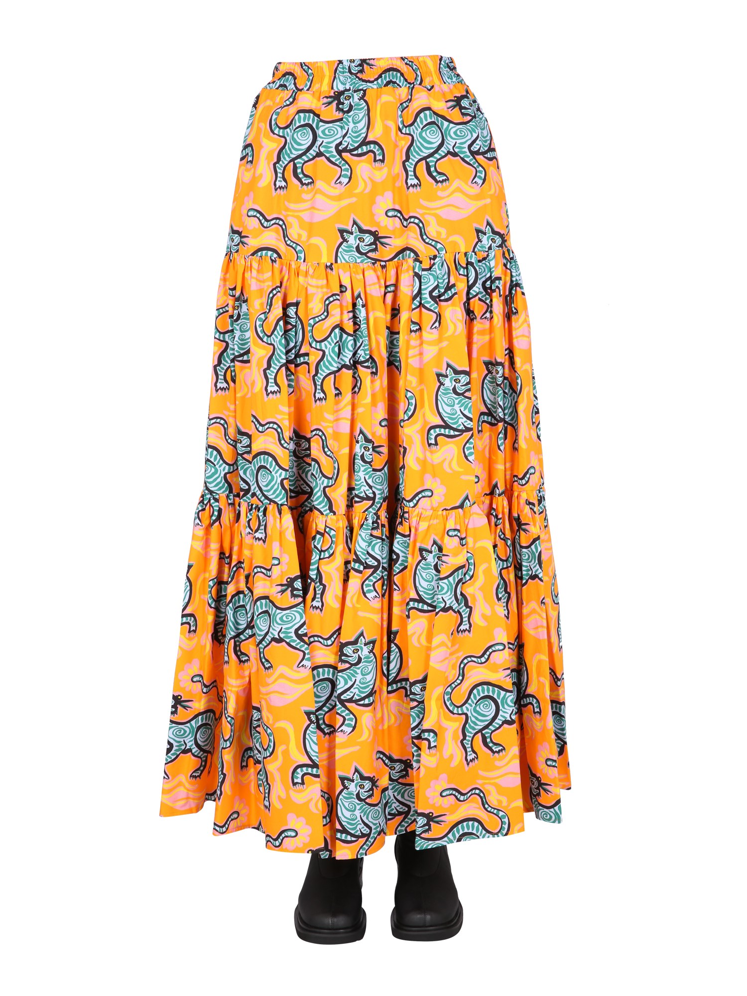 la doublej long skirt