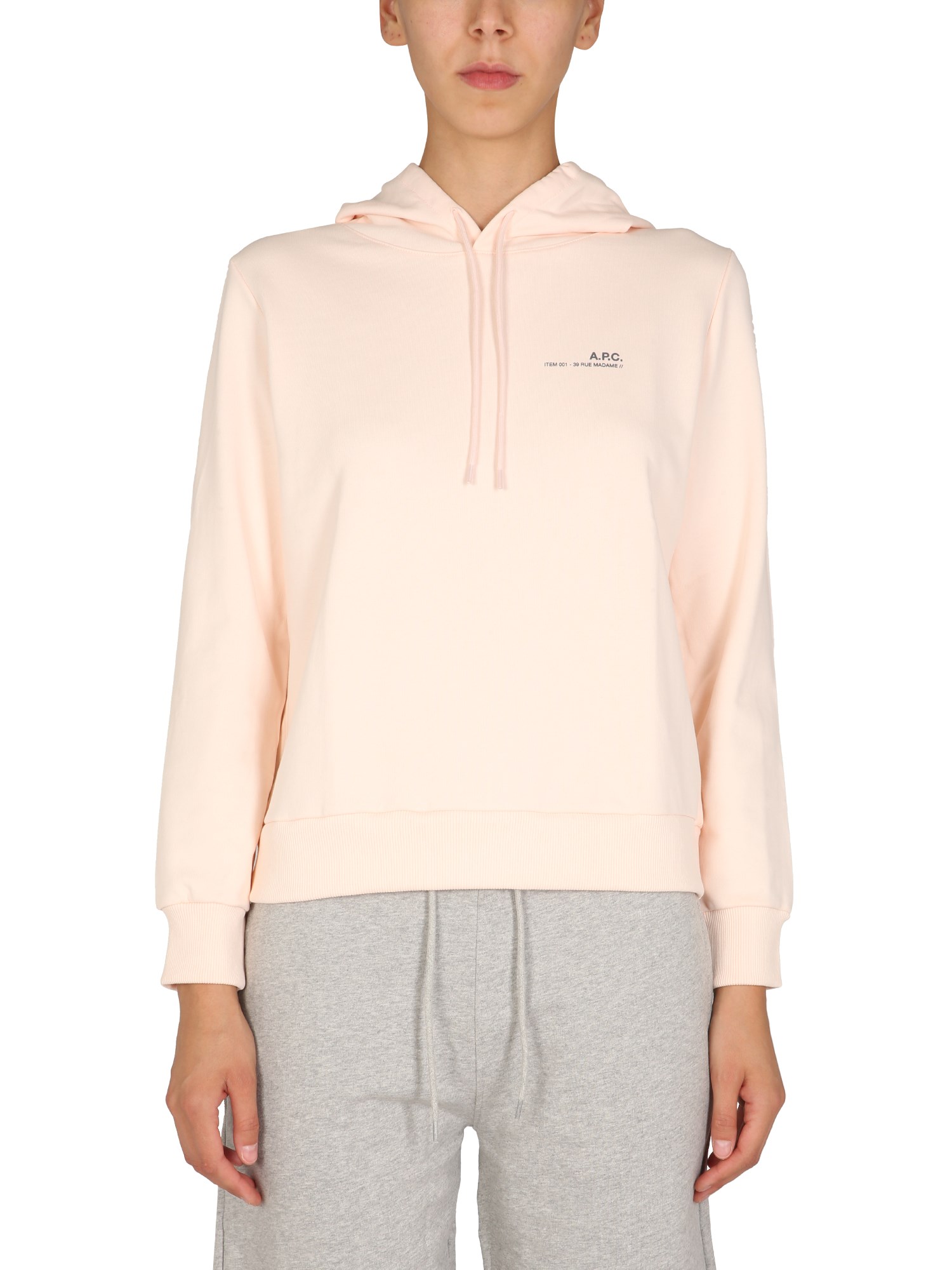 a.p.c. sweatshirt with logo print