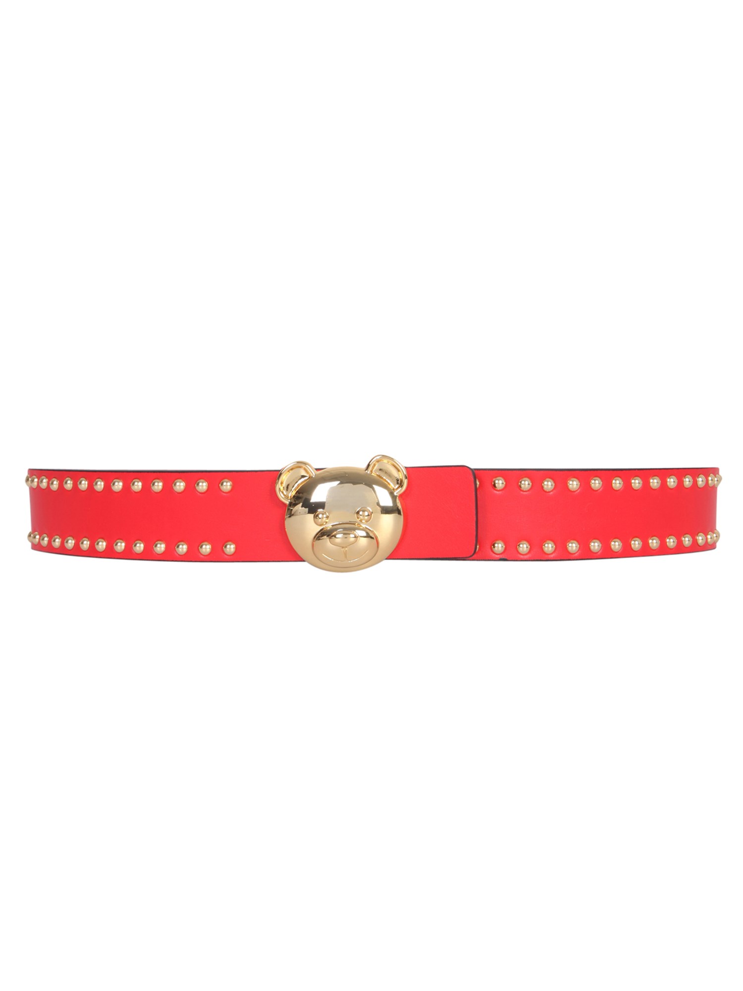 moschino belt with teddy logo