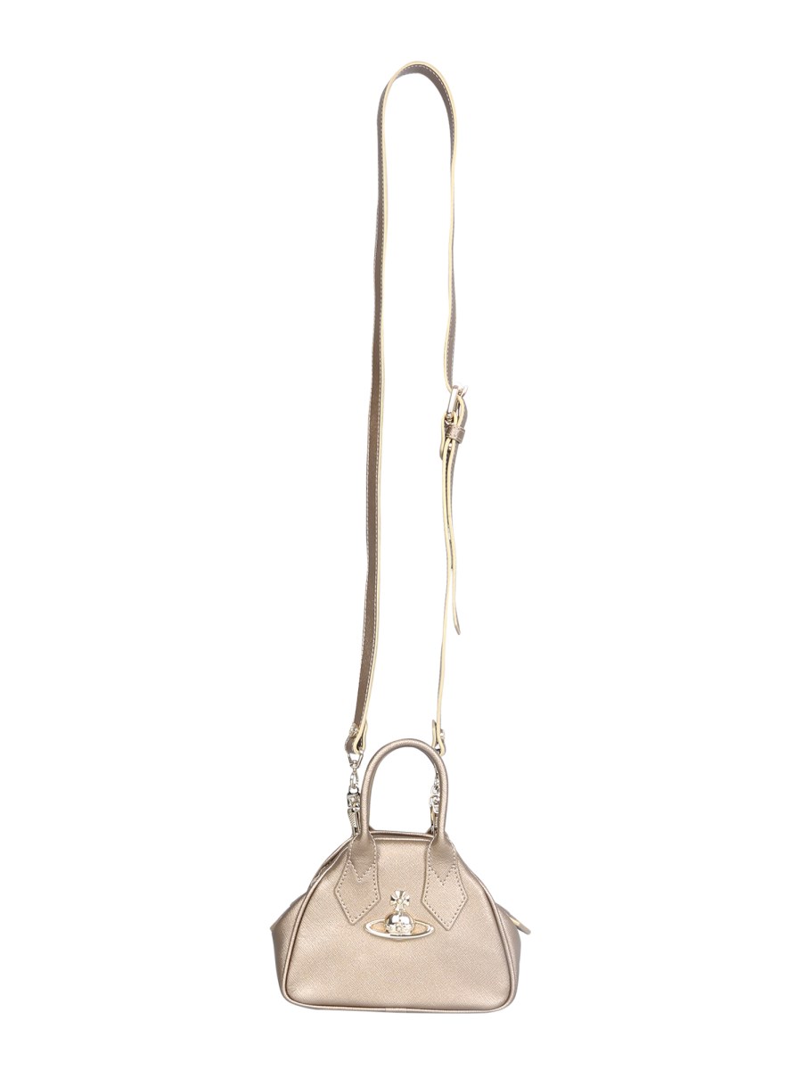 VIVIENNE WESTWOOD - MINI VICTORIA YASMINE SAFFIANO LEATHER