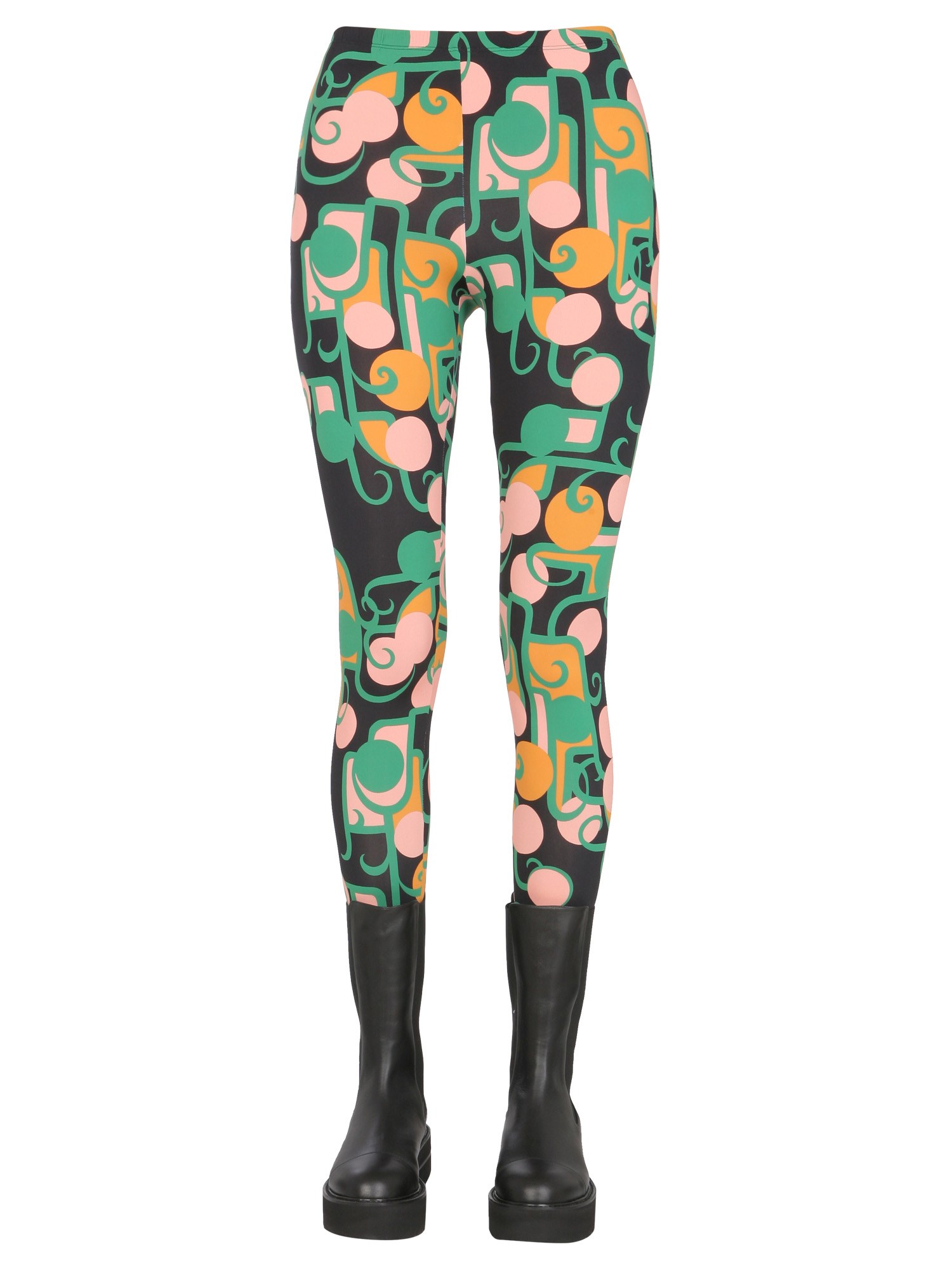 la doublej printed leggings