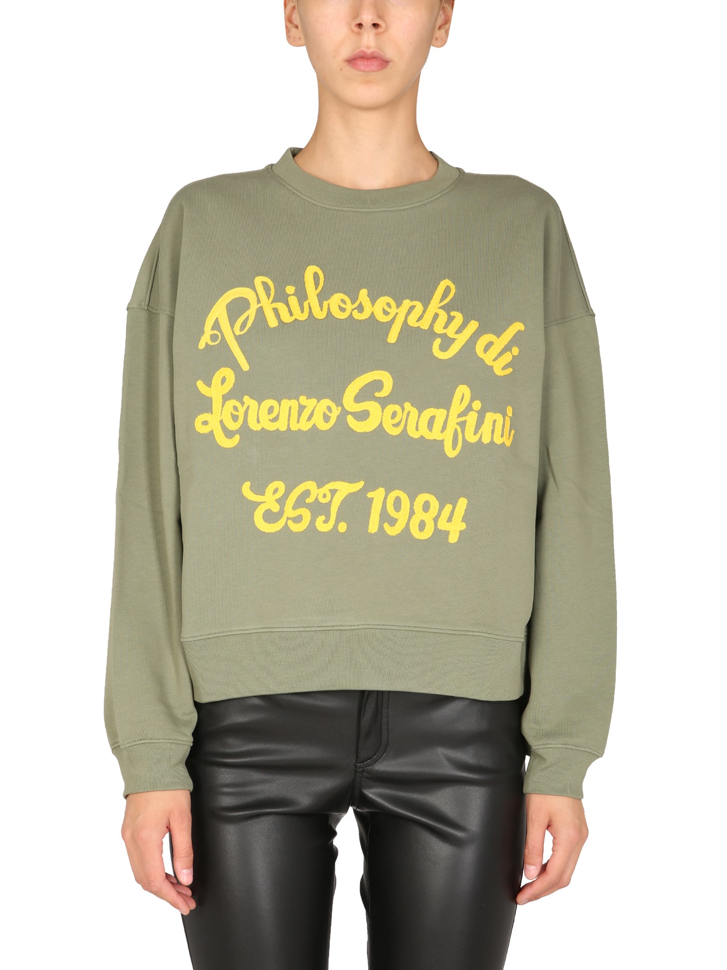 philosophy di lorenzo serafini sweatshirt with logo