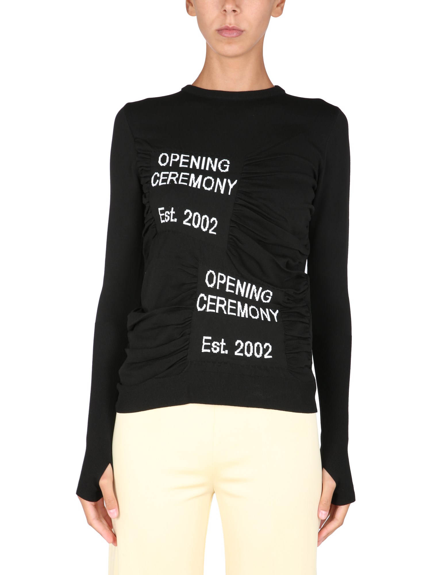 opening ceremony crew neck sweater