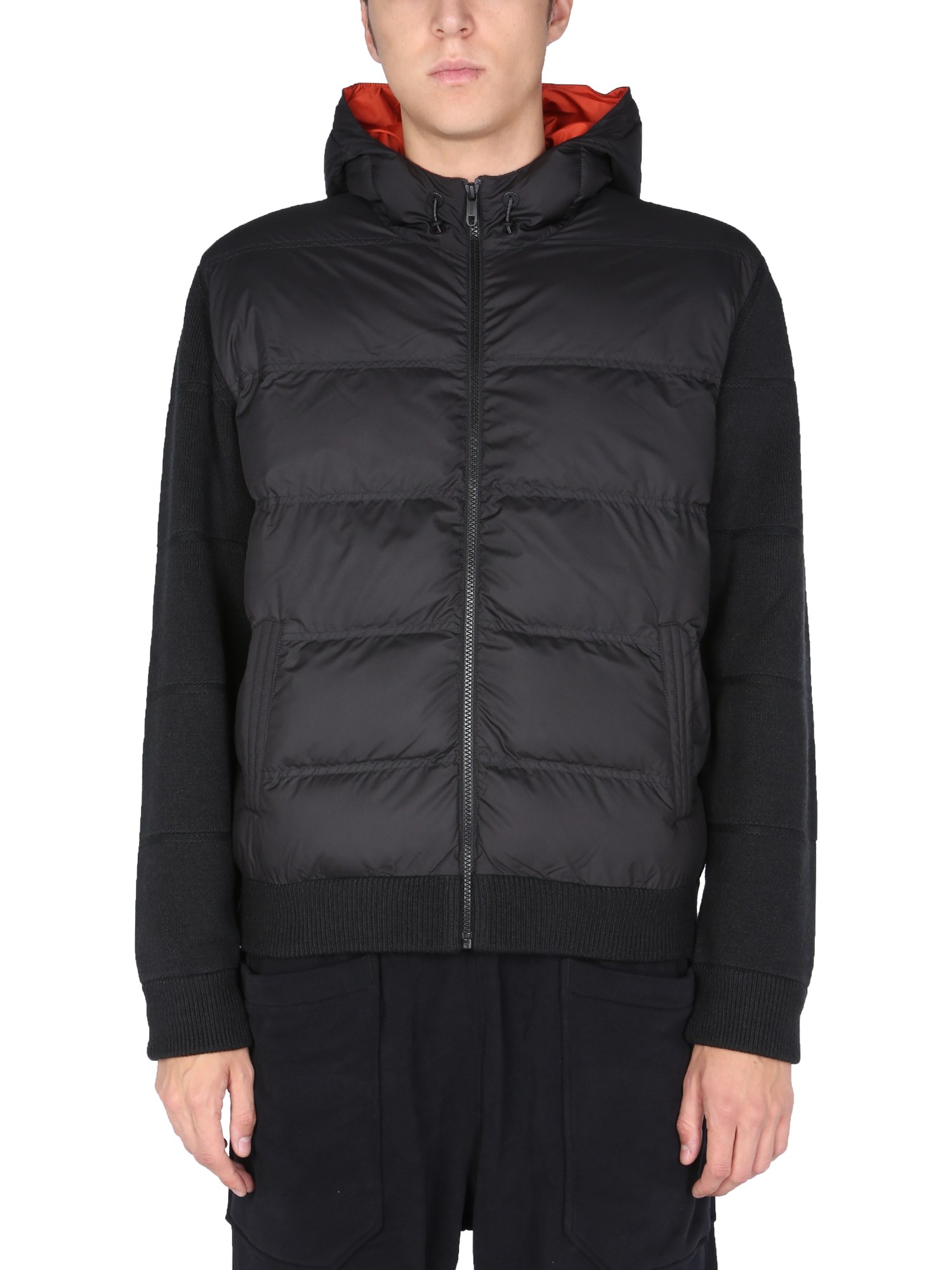 z zegna hooded down jacket