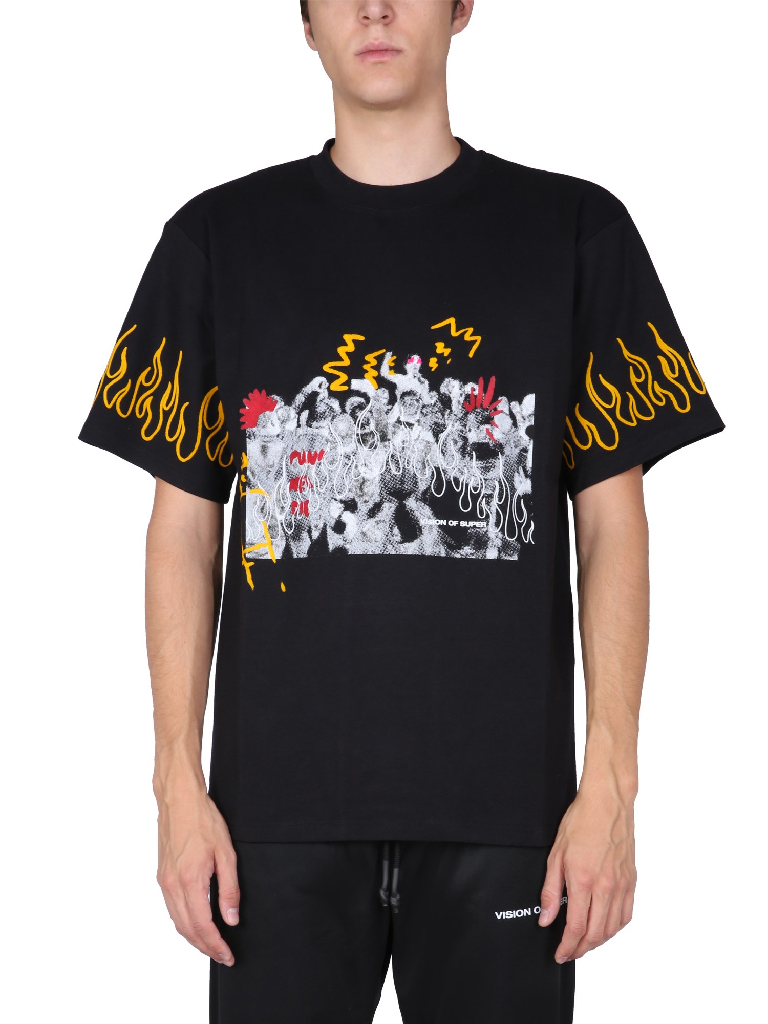 vision of super "punk" t-shirt