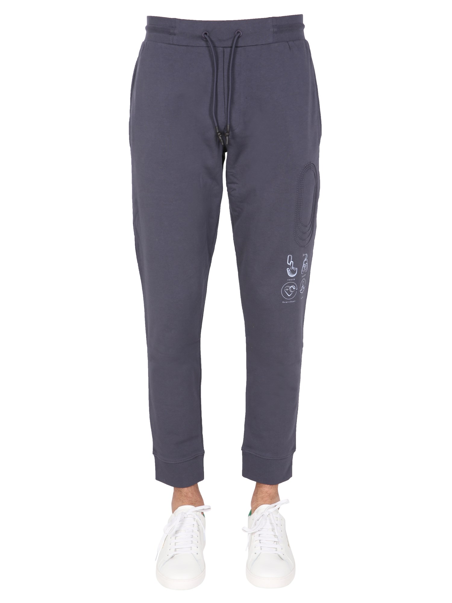 mcq jogging pants with logo patch