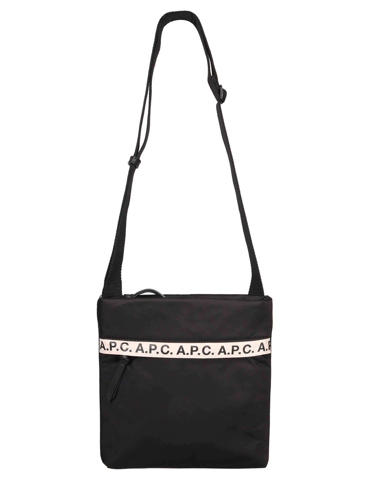 a.p.c. shoulder bag with logo
