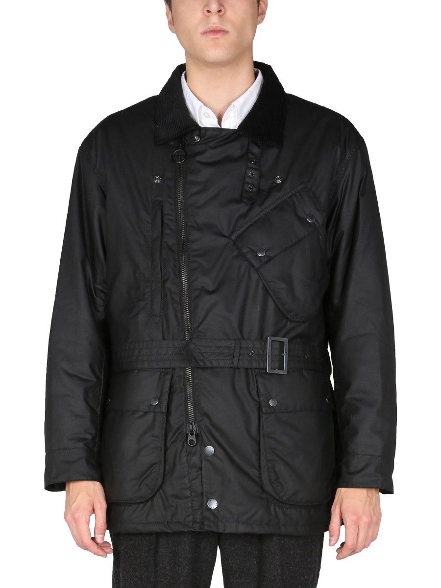Cowen Wax Barbour X Engineered Garments Mackinaw Waxed Jacket