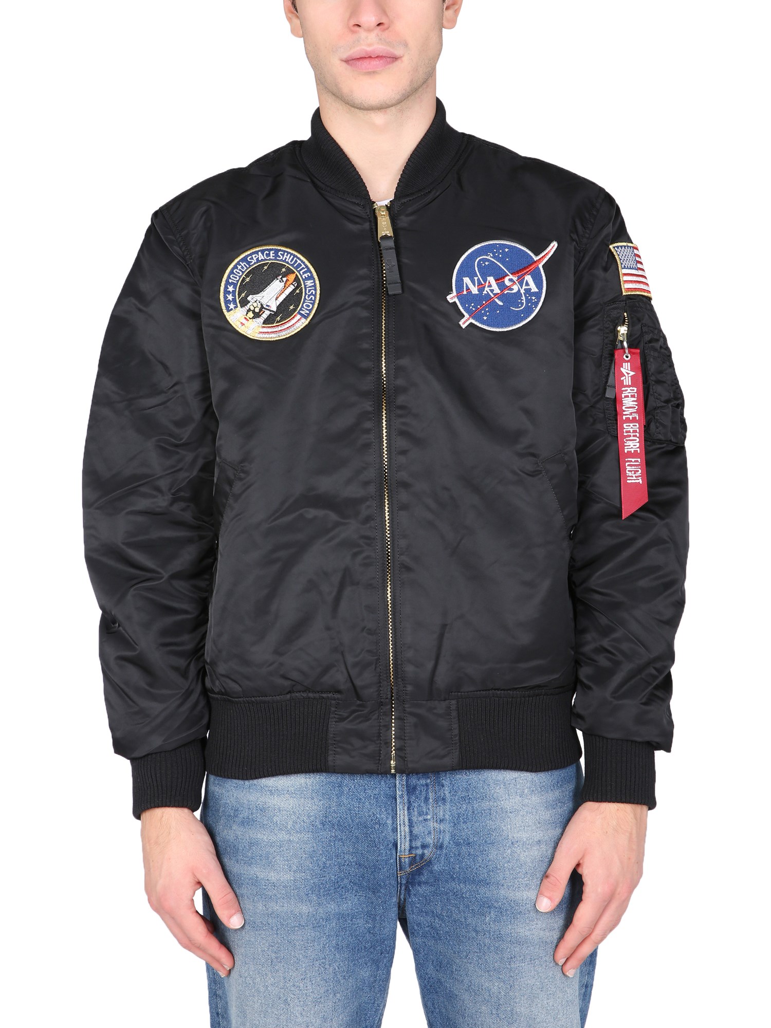 alpha industries "ma-1 vf nasa" bomber