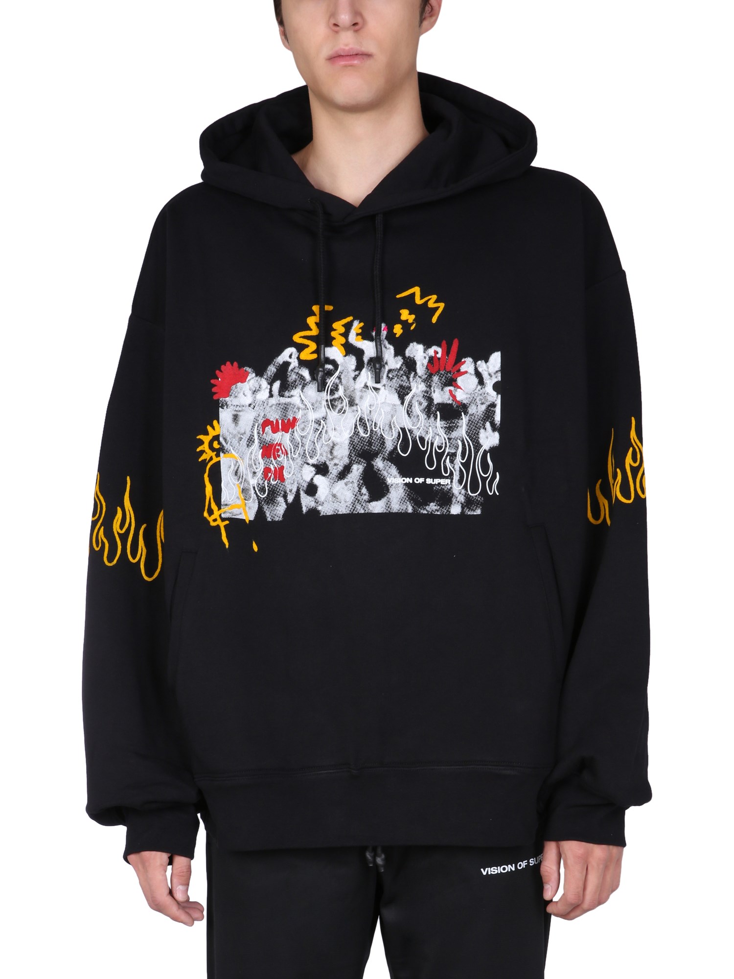vision of super "punk" sweatshirt