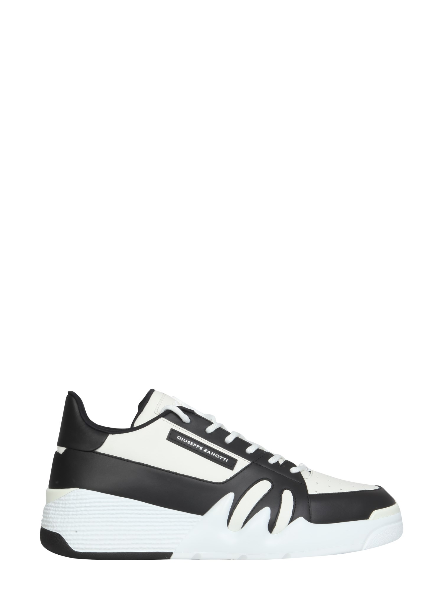 giuseppe zanotti leather talon sneakers