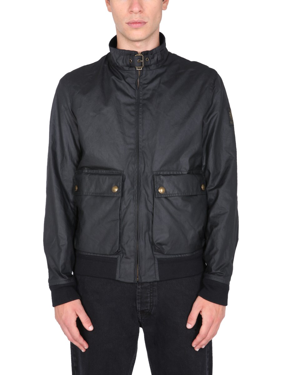 Barbour hagart discount waxed cotton jacket