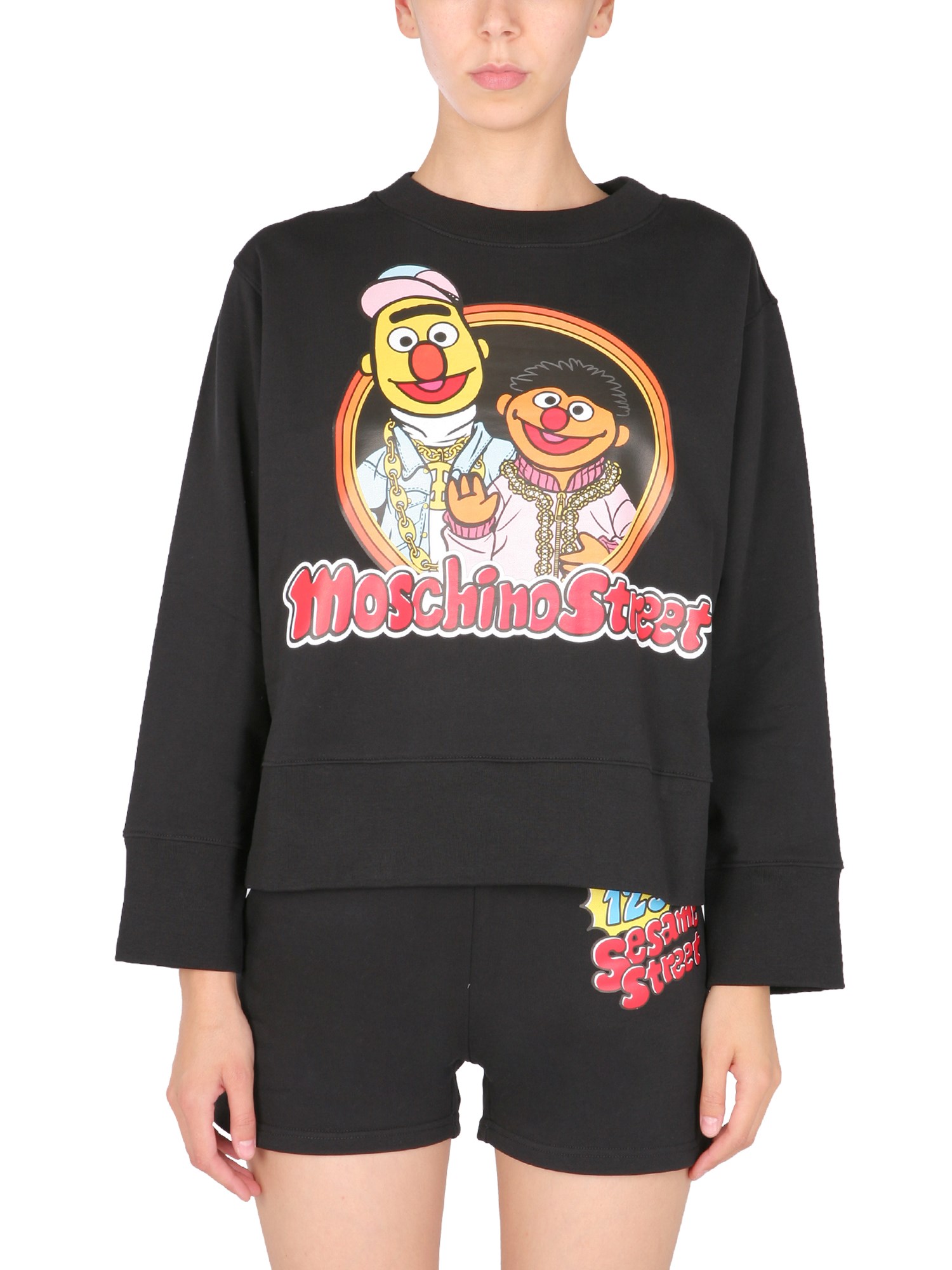 moschino sesame street sweatshirt