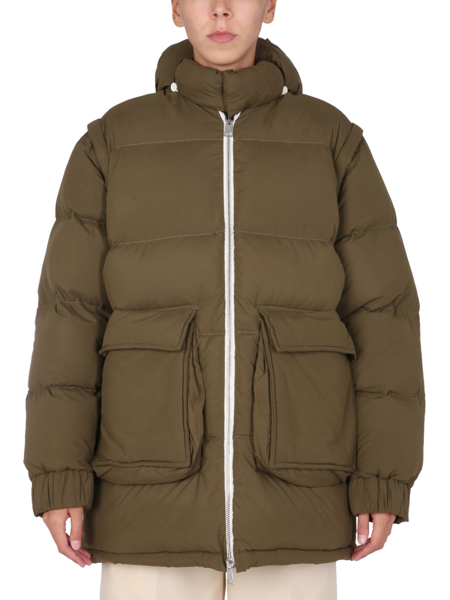 SUNNEI X ELEONORA BONUCCI PUFFY NYLON BLEND DOWN JACKET Eleonora Bonucci