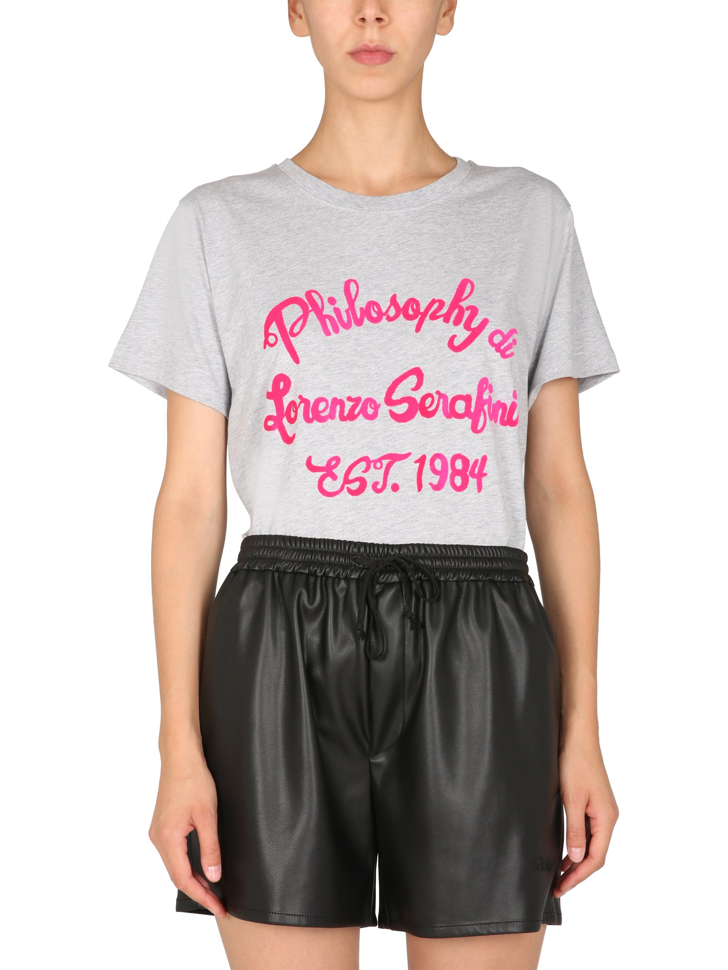 philosophy di lorenzo serafini crew neck t-shirt