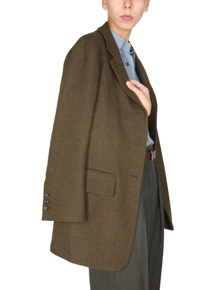 rennes — Margaret Howell  Welt Pocket Blazer in Harris Tweed