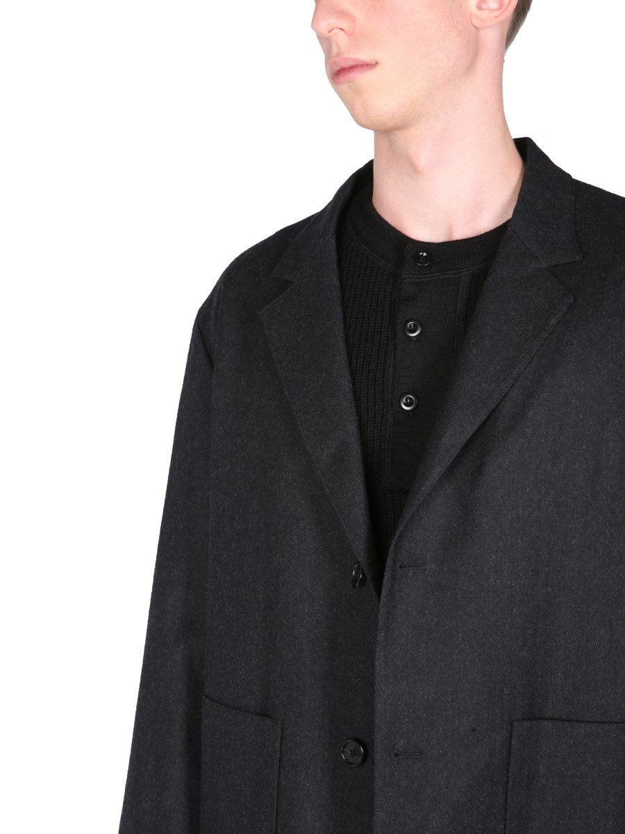 MARGARET HOWELL - WOOL JACKET WITH BUTTONS - Eleonora Bonucci MARGARET HOWELL - WOOL JACKET WITH BUTTONS - Eleonora Bonucci