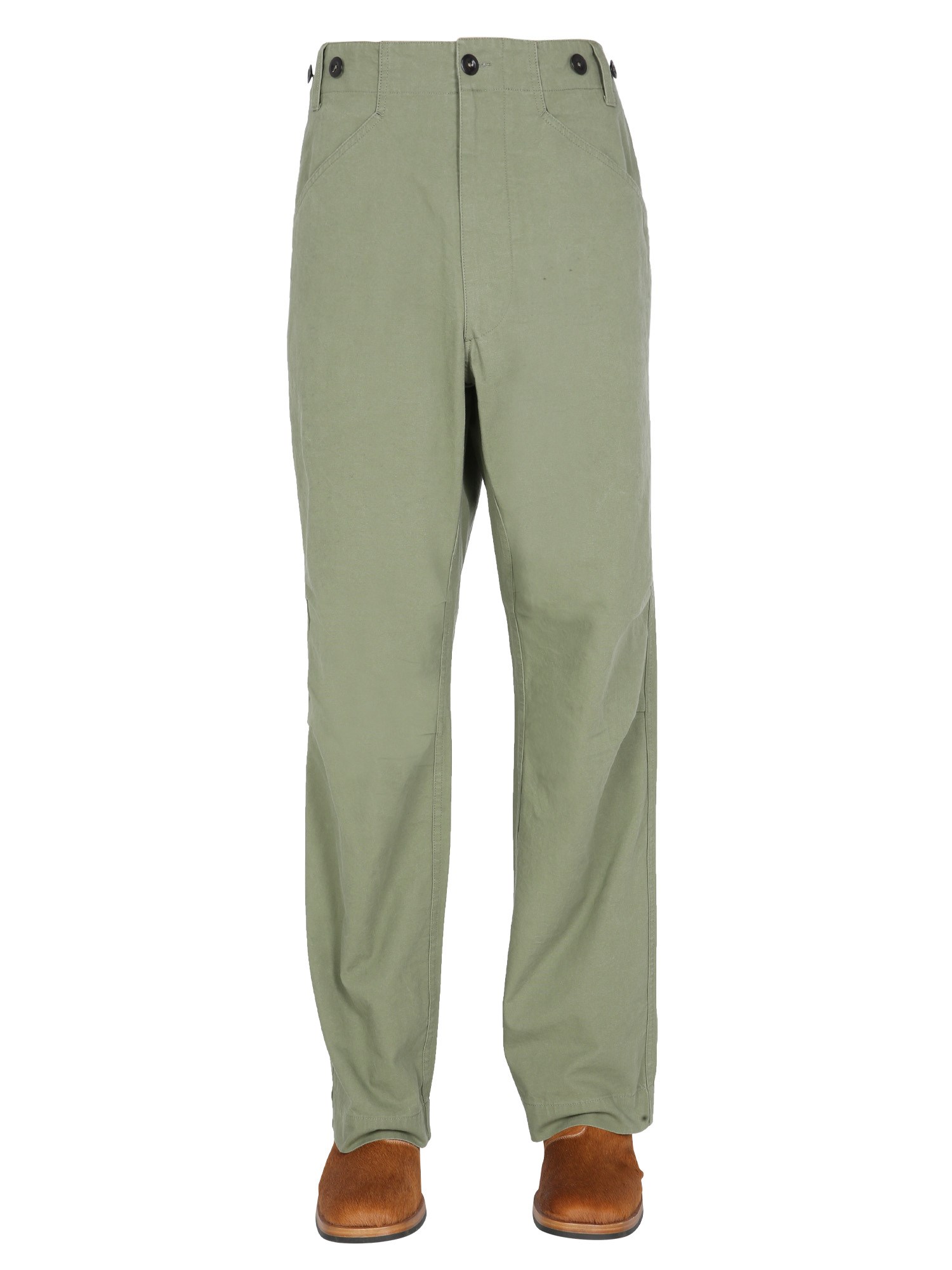 margaret howell wide leg trousers